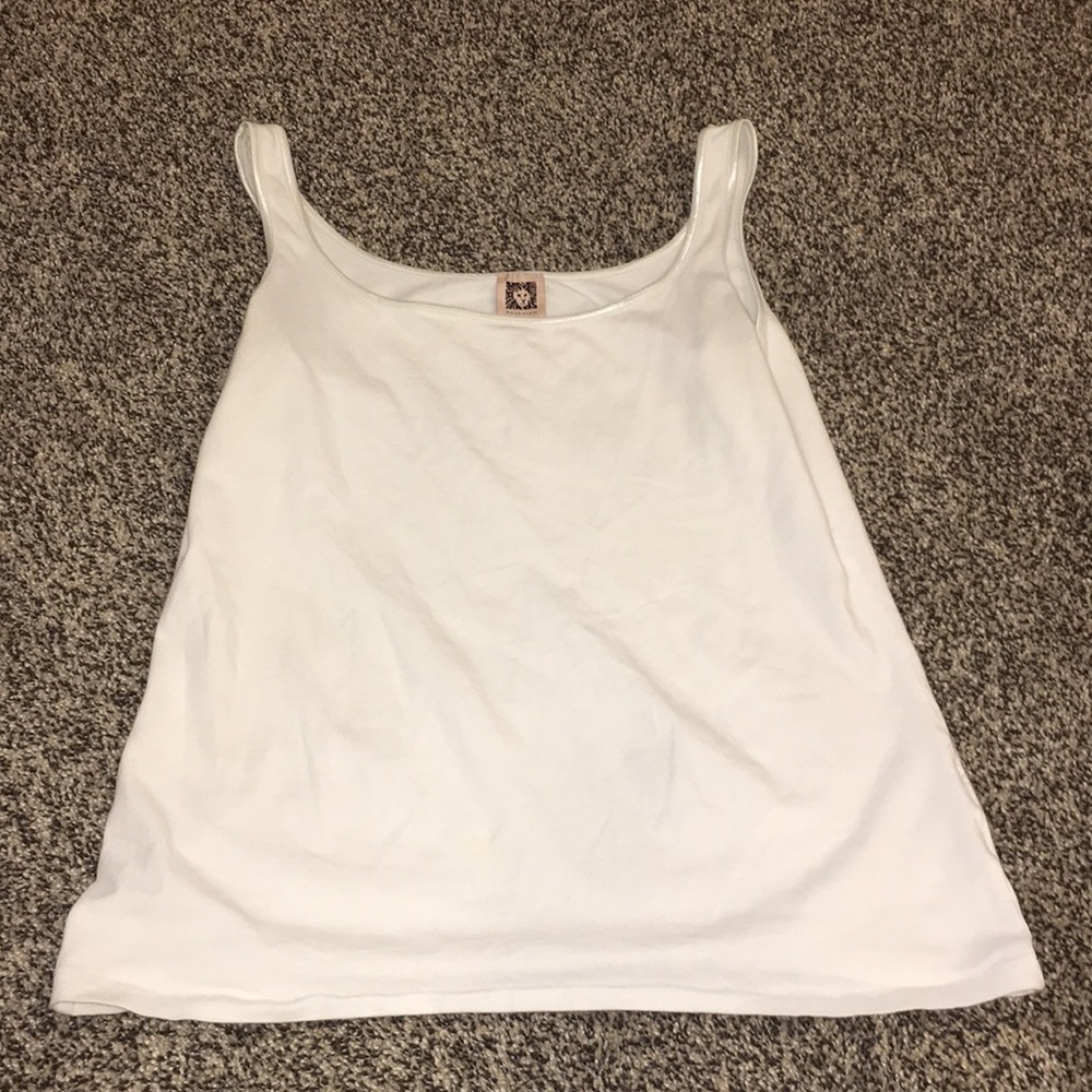 Anne Klein White Tank Top